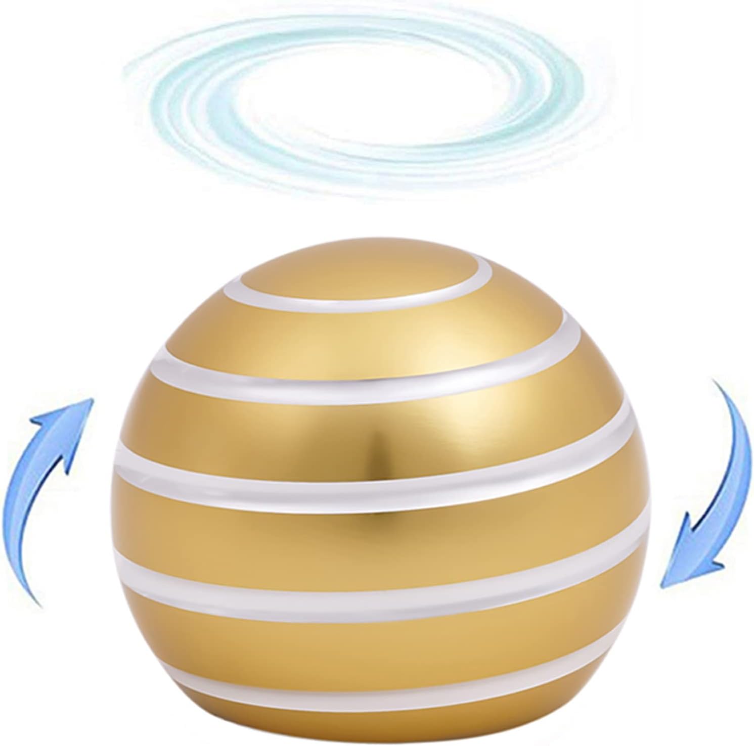 Desk-Fidget-Toys for Kinetic-Toy: Cool-Gadgets Cool-Stuff for Kid Children Teen Adult, Spinning 180 Seconds, Stress Relief Toy for Optical-Illusion Gift for Office School Home Women Men Christmas