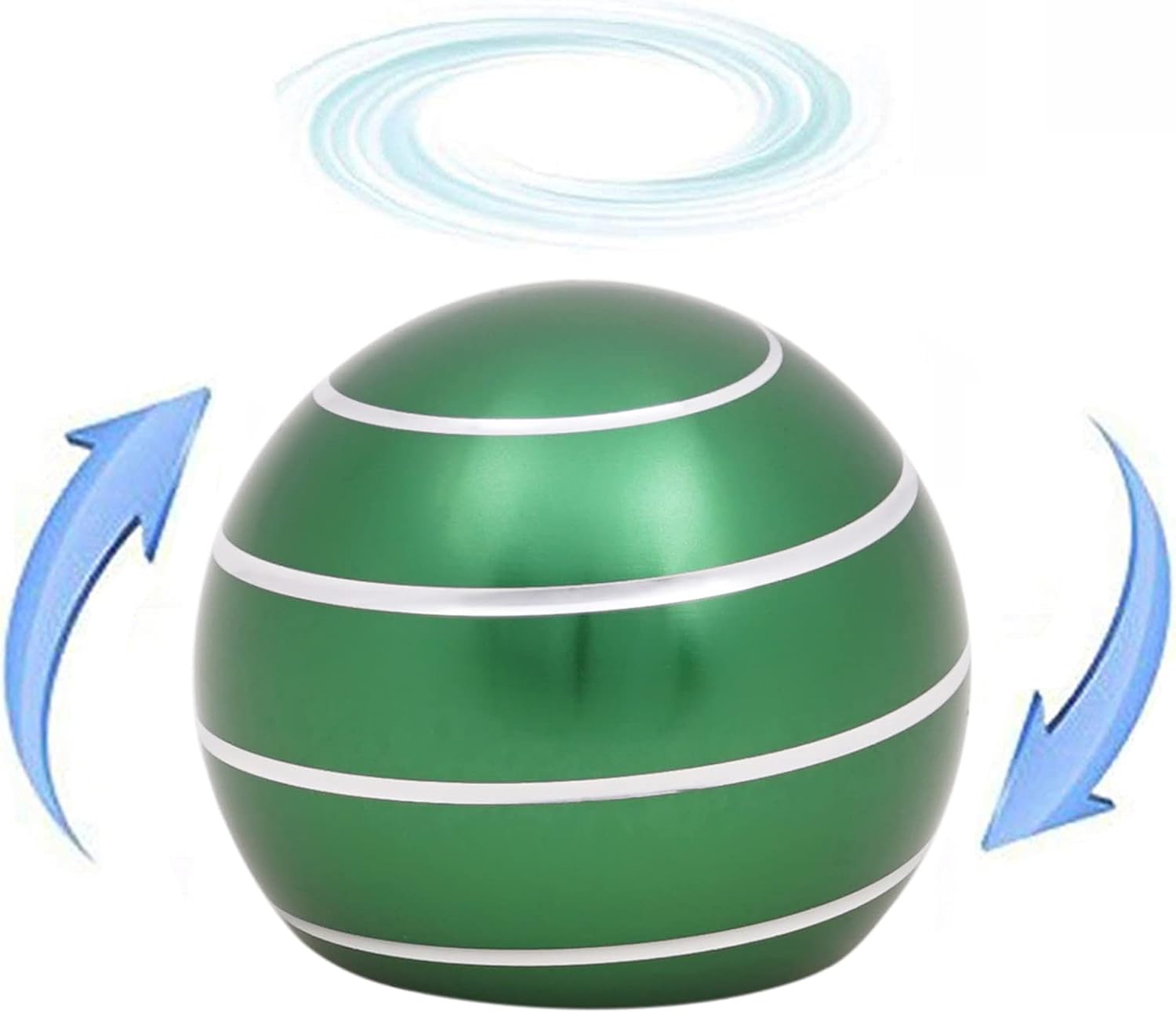 Desk-Fidget-Toys for Kinetic-Toy: Cool-Gadgets Cool-Stuff for Kid Children Teen Adult, Spinning 180 Seconds, Stress Relief Toy for Optical-Illusion Gift for Office School Home Women Men Christmas - Image 7