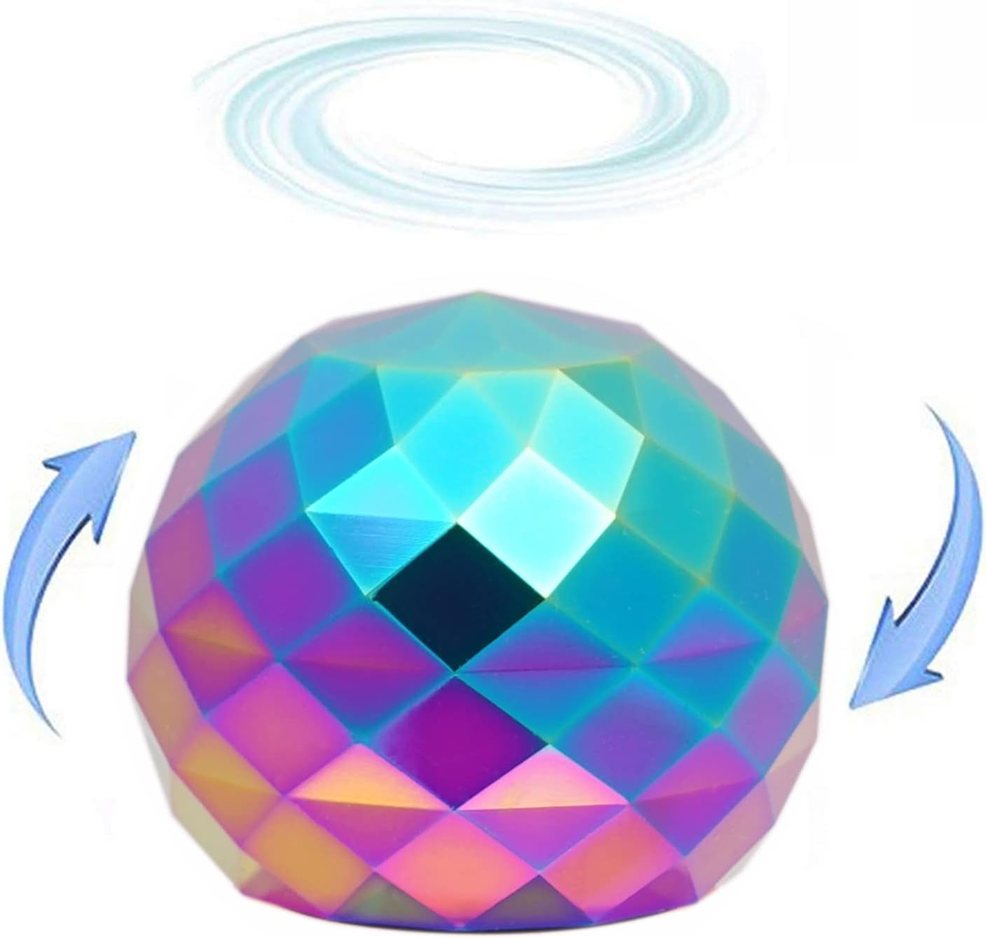 Desk-Fidget-Toys for Kinetic-Toy: Cool-Gadgets Cool-Stuff for Kid Children Teen Adult, Spinning 180 Seconds, Stress Relief Toy for Optical-Illusion Gift for Office School Home Women Men Christmas - Image 14