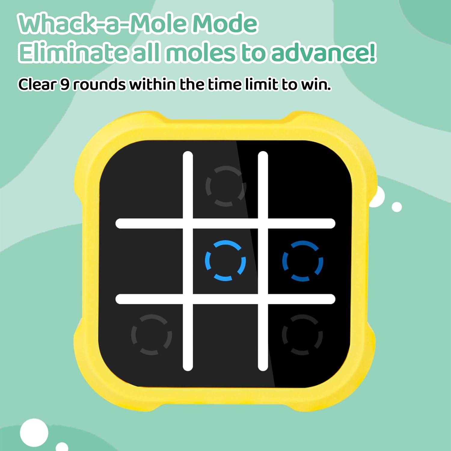 Electronic Tic Tac Toe Game - Electronic Puzzles Portable Handheld Games, 3-in-1 Tic Tac Toe Bolt Game Travel Tic Tac Toys for Educational Memory Growth, Infinite Tic-Tac-Toe Board Games for Ages 3+ - Image 7