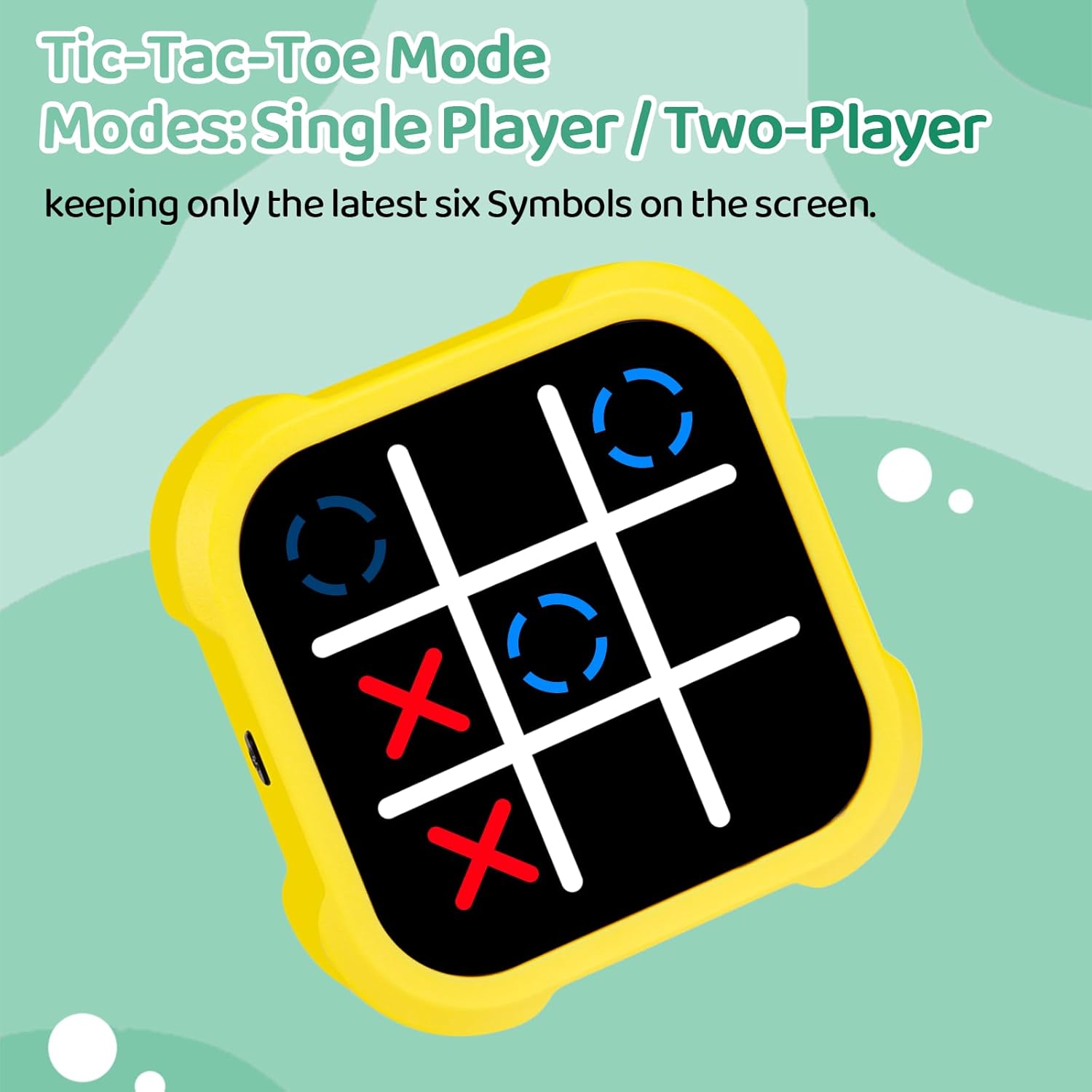Electronic Tic Tac Toe Game - Electronic Puzzles Portable Handheld Games, 3-in-1 Tic Tac Toe Bolt Game Travel Tic Tac Toys for Educational Memory Growth, Infinite Tic-Tac-Toe Board Games for Ages 3+ - Image 5