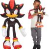Franco Sonic Shadow The Hedgehog Anime Kids Bedding Super Soft Plush Cuddle Pillow Buddy, One Size, (Officially Licensed Product)