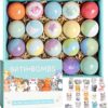 Kids Bath Bombs with Surprise Inside Gift Set Bubble Bath i##e##s: 20 Pack ^^ Bring Dog and cat Toys ^^ Natural ^^ Organic ^^ Foam Bath :i##e##s