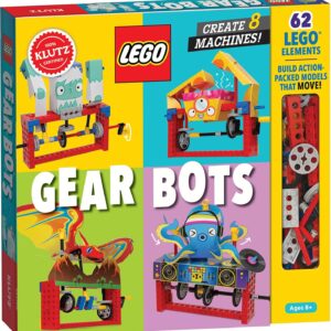 Klutz Lego Gear Bots Science\/STEM Activity Kit for 8-12 years