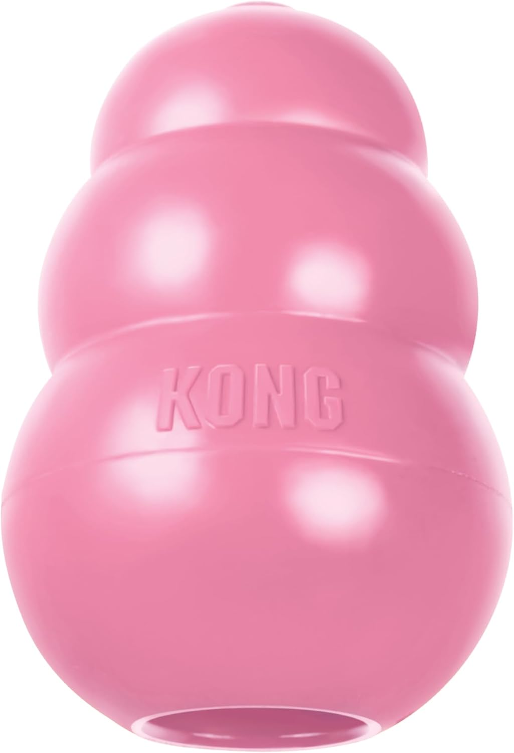 KONG - Puppy Toy Natural Teething Rubber - Fun to Chew, Chase and Fetch - for Small Puppies - Pink - Image 10