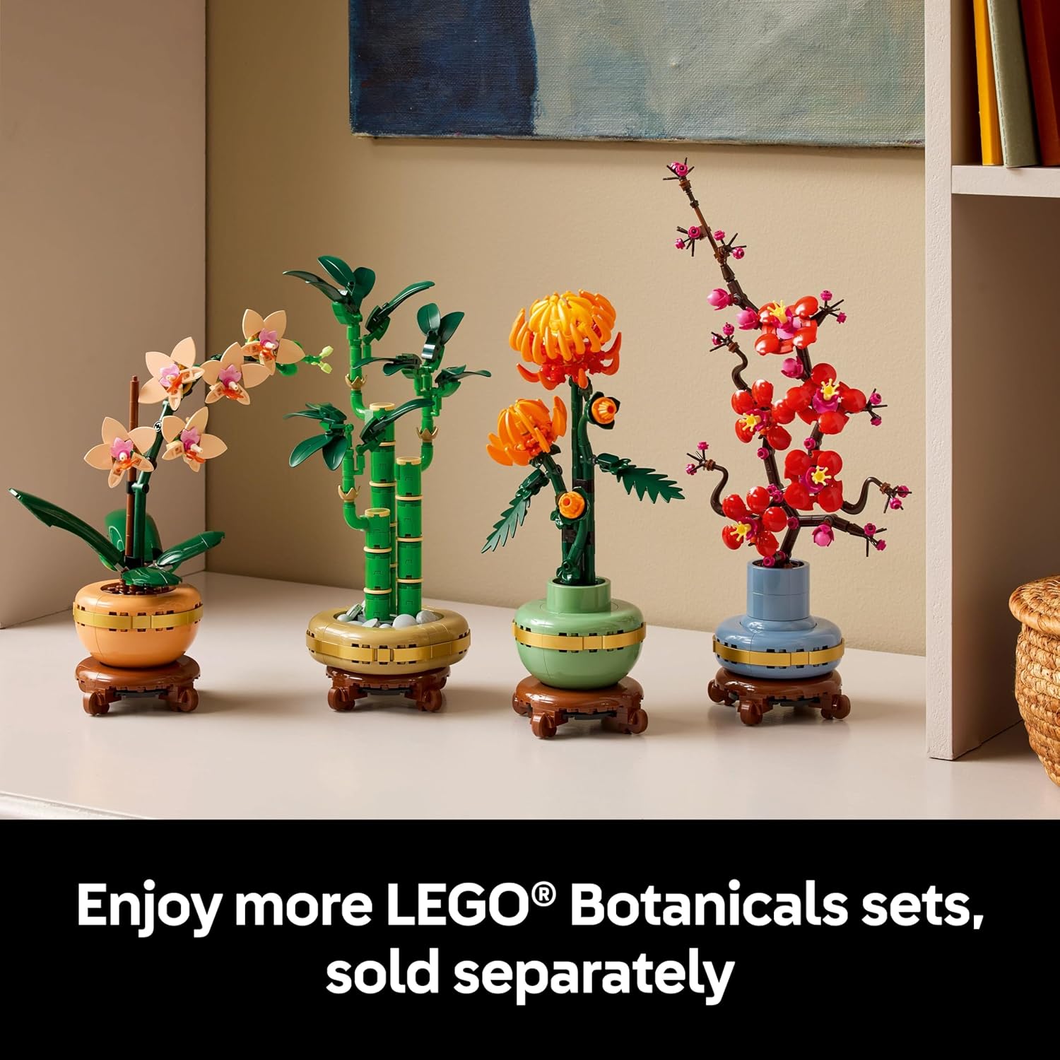 LEGO Botanicals Mini Orchid Building Set - Artificial, Fake Orchid for Home Decor, Adults Ages 18+ - Gift for Birthdays - Indoor Plant Decorations for Table, Desk, Office - 10343 - Image 7