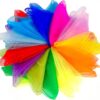 Lolakee Juggling Scarves, 12 PCS Dance Scarves for Kids Play Silk Scarve for Toddlers Children Movement Music Scarf Magic Tricks Performance Props Accessories Rhythm Band Scarfs 12colors 24 inches