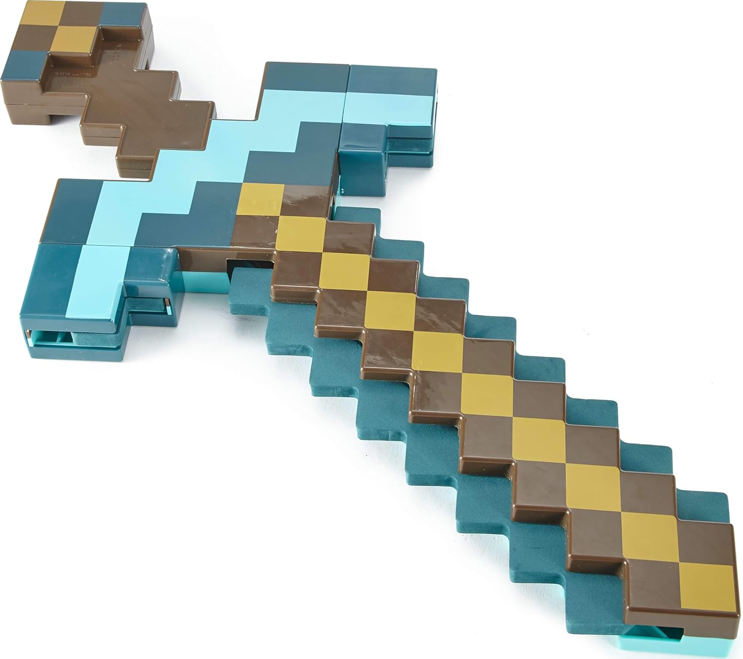 Mattel Minecraft Transforming Diamond Sword & Pick-Axe Kid-Sized 2-in-1 Toy Accessory for Role-Play & Costumes (Amazon Exclusive) - Image 4