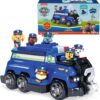 PAW Patrol Team Cruiser, Large Scale Vehicle with Exclusive Chase, Marshall, Skye, Rubble, Rocky & Zuma Action Figures, Toys for Boys & Girls Ages 3+