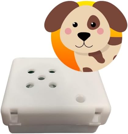 Plush Gear Dog Sound Module Pre-Recorded Device for Stuffed Plush Toys - Woof woof Noises Realistic Bring Your Plush to Life, Fits to Any Size Toy