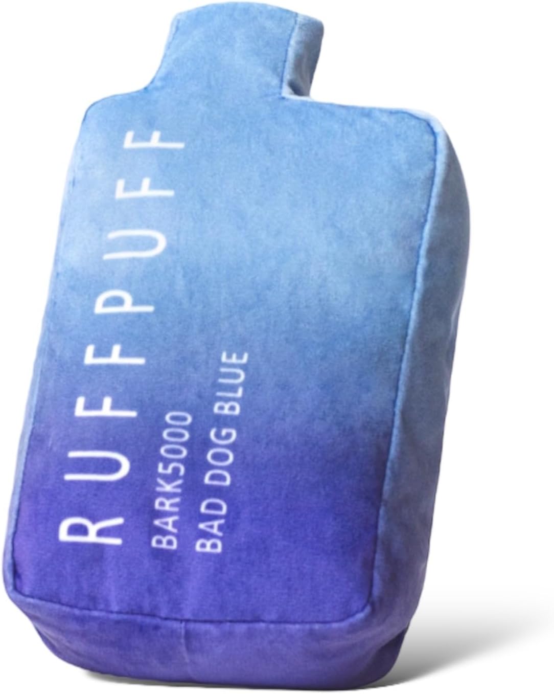 Ruff Puff Cute Plush Dog Toys - Funny Parody Puppy Toys with Squeaker - Dog Birthday Gift (Blue) - Image 5