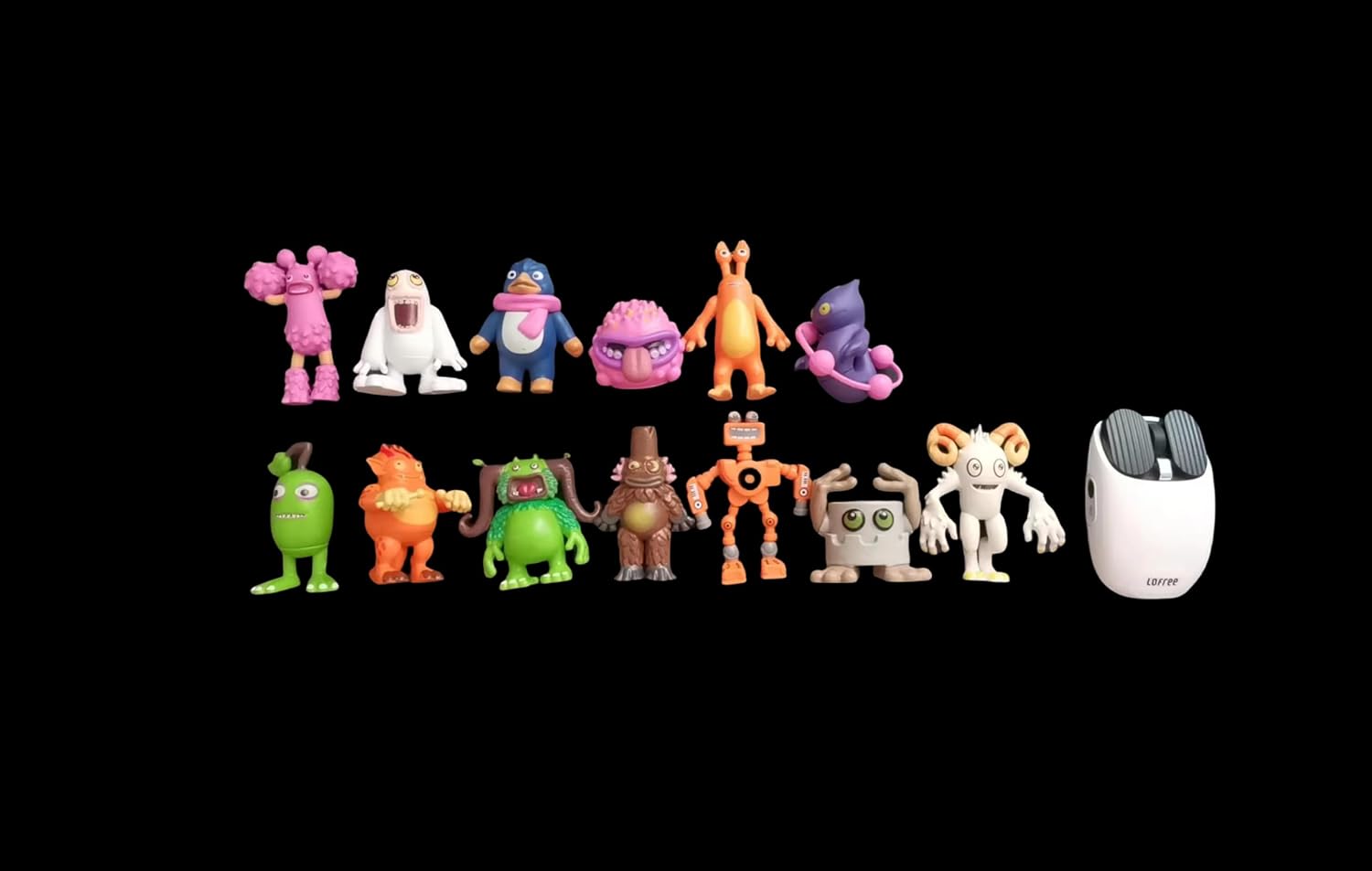 Singing Monsters Toys, Mini Action Figure Playset, Wubbox Noggin Toe Jammer Cute Birthday Gift for Boys & Girls 6+Years Old(13pcs) - Image 4