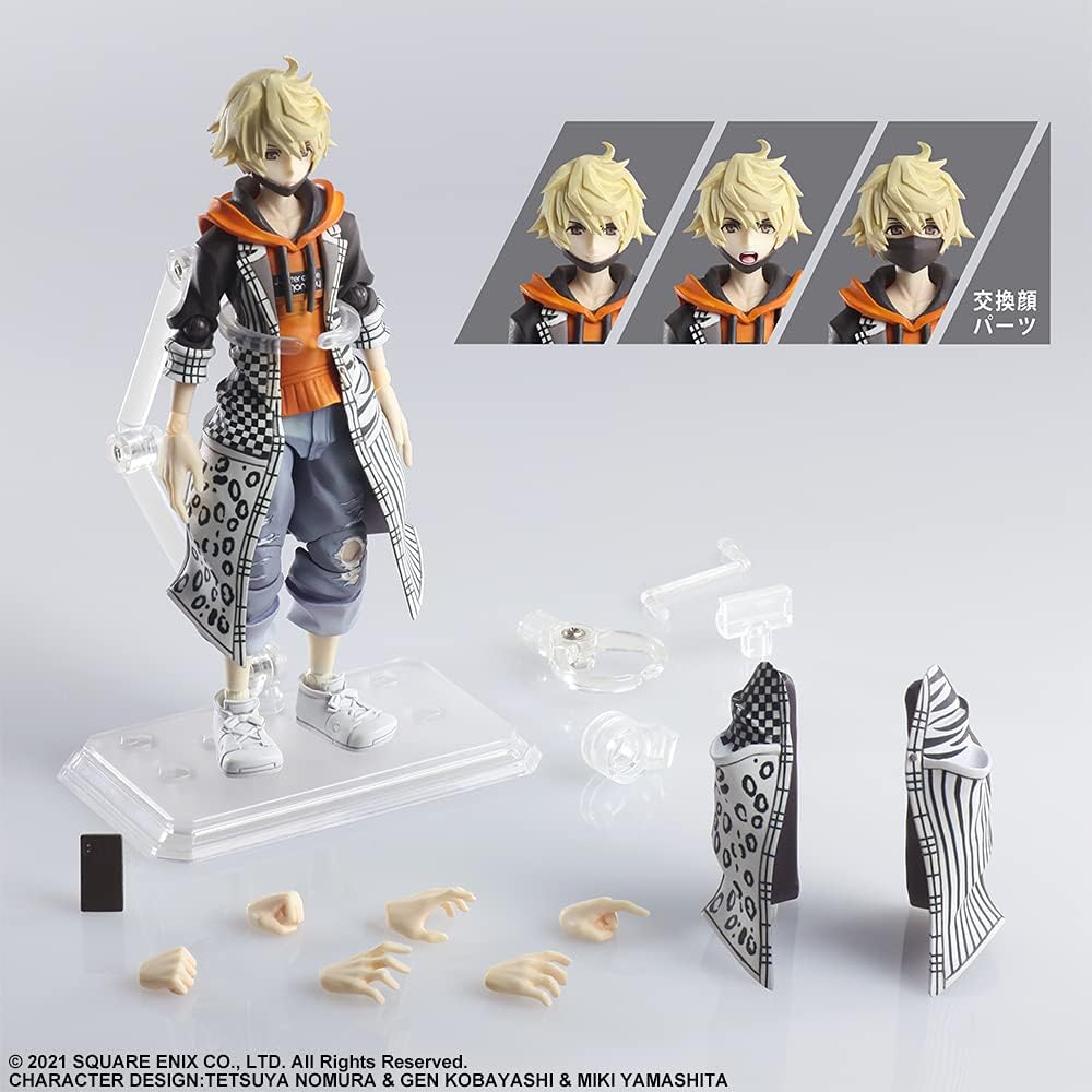 Square Enix NEO: The World Ends with You: Rindo Bring Arts Action Figure - Image 8