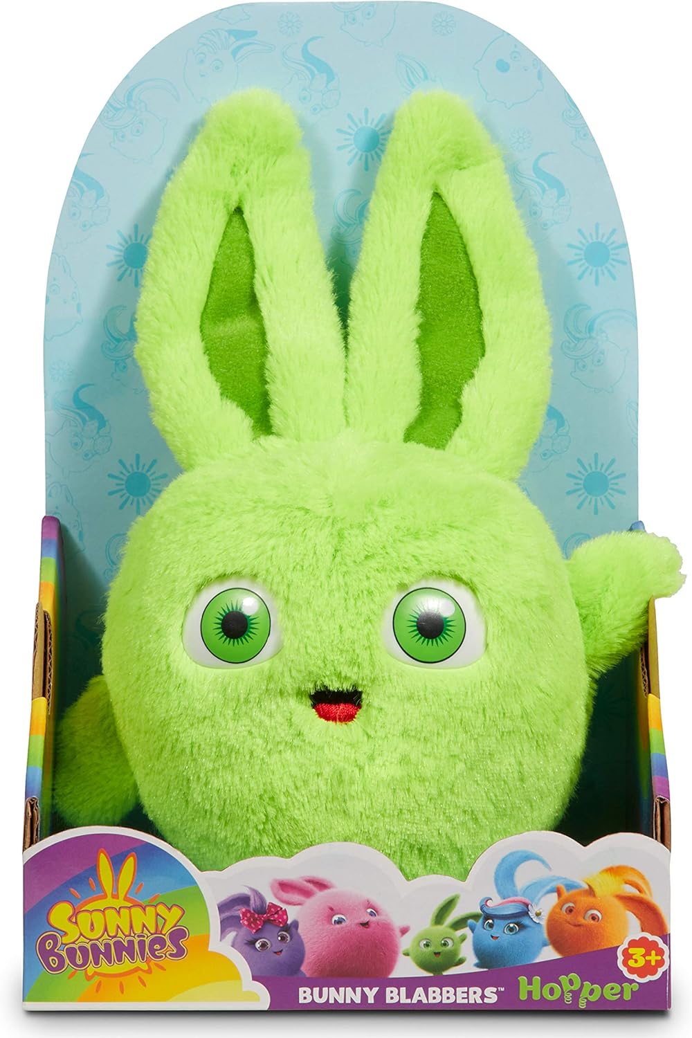 Sunny Bunnies Bunny Blabbers - Hopper Toy, Green - Image 3