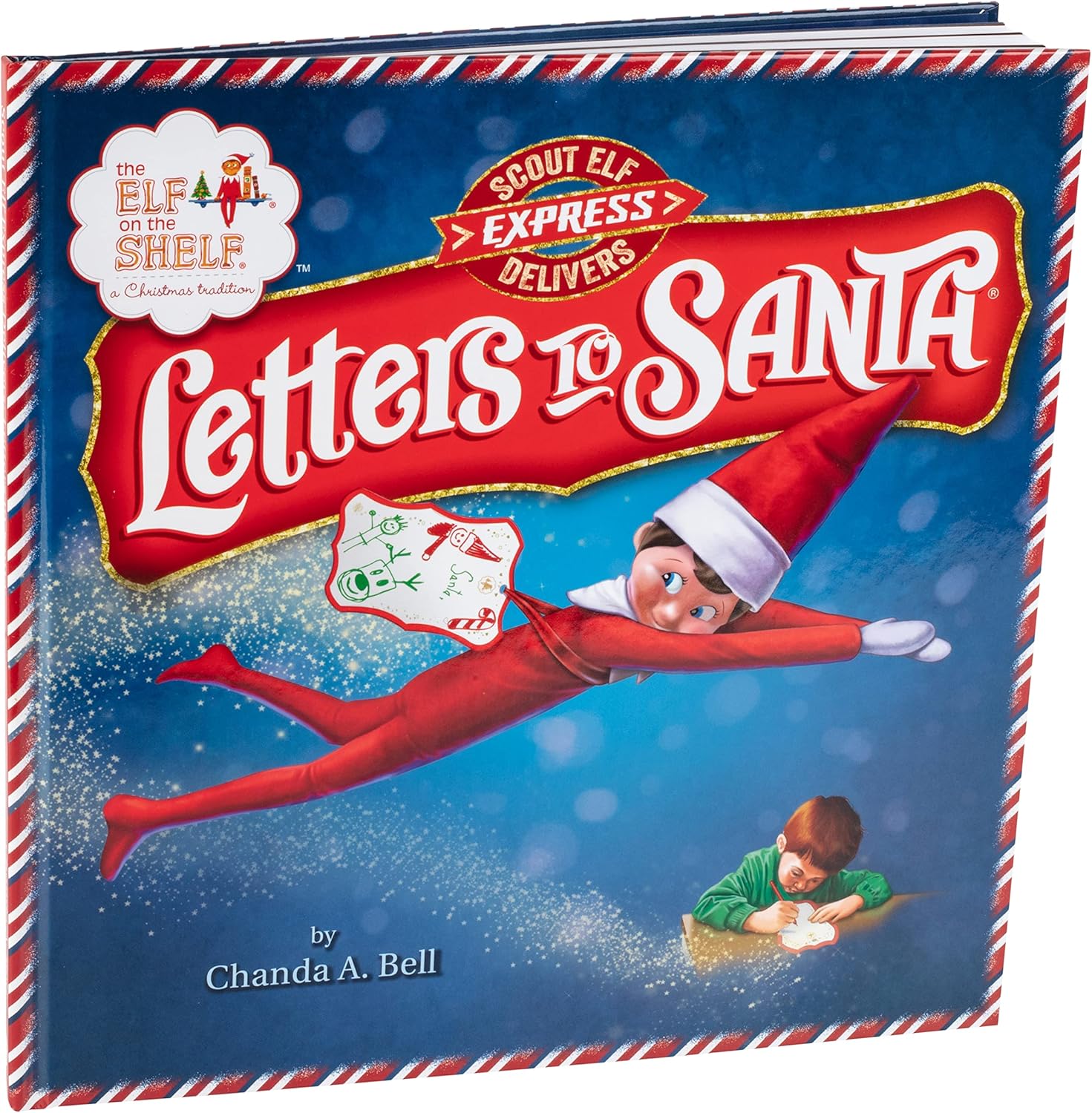 The Elf on The Shelf: Letters to Santa - Send Shrinking Christmas Lists to Santa through your Elf- 18 Piece Gift Set Includes Magic X-mas Paper, Mrs Claus' Press, Ribbon Sashes, Markers, and Parchment - Image 3